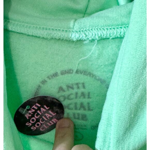 Anti Social Social Club Hoodie | ASSC Size Large | Authentic | Brand New - Picture 4 of 6